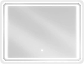 Mexen Zusa lustro łazienkowe podświetlane 80 x 60 cm, LED 6000K, antypara - 9808-080-060-611-00