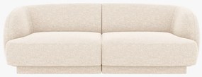 OUTLET Sofa 2-osobowa Szenil jasny beż 180/90/70 Miley od Micadoni