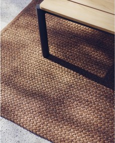 Dywan odpowiedni na zewnątrz z włókien z recyklingu w kolorze terakoty 160x230 cm Despas – Kave Home