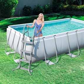 Basen stelażowy Power Steel 404 x 201 x 100 cm 6478 l BESTWAY