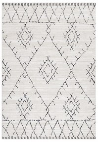 Dywan poliestrowy Berber kremowy 80 cm x 150 cm
