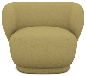 Musztardowy fotel Hina – Makamii
