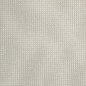 HOMCOM Taboret z miejscem do przechowywania, kremowy, z metalowym pierścieniem, dwukolorowy design, Ø36 x 44H cm