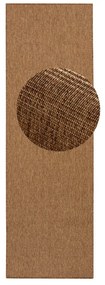 Brązowy dywan odpowiedni na zewnątrz 80x150 cm Nature – Hanse Home