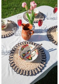 Mata stołowa z liści kukurydzy ø 38 cm Cornhusk – Tiseco Home Studio