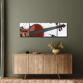 Obraz - Instrumenty muzyczne (170x50 cm)