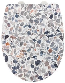 Deska sedesowa TERRAZZO, Thermoplast, WENKO