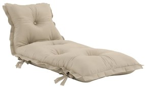 Beżowy wielofunkcyjny futon odpowiedni na zewnątrz Karup Design OUT™ Sit&amp;Sleep Beige