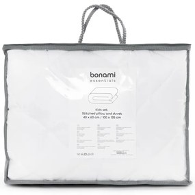 Zestaw kołdry i poduszki do łóżeczka dziecięcego dziecięcy całoroczny 100x135 cm Stitched – Bonami Essentials