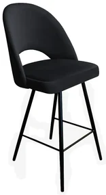Hoker niski ISKAR VELVET czarny ATOS
