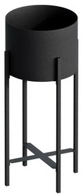 Metalowy stojak na kwiaty GED-026, Mono black