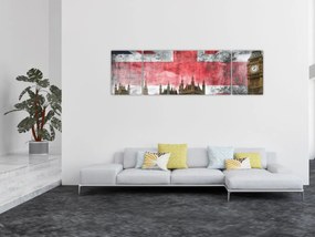 Obraz - Londyn (170x50 cm)