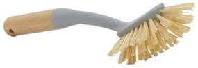 Szczotka do zmywania z uchwytem bambusowym, 28 x 7 x 6 cm