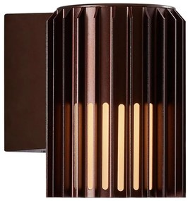 Nordlux - Kinkiet zewnętrzny ALUDRA 1xE27/15W/230V brązowy