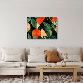 Obraz na szkle - Geometryczne motywy naturalne II. (70x50 cm)