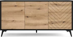 Komoda Fitelia z szufladami – nowoczesna komoda do salonu loft, push to open