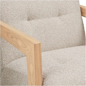 Beżowy fotel Caracas – House Nordic