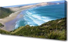 Obraz canvas Spokój Nadmorskiej Plaży