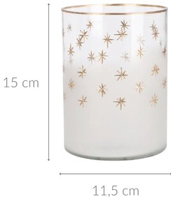 Świecznik na tealighta w formie szklanki, Ø 10 cm