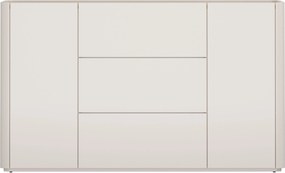 Komoda Elivo 150 cm z szufladami - kaszmir / dąb olejowany