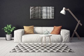 Obraz na płótnie Sylwetka Nowoczesnej Architektury