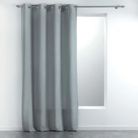 Szara zasłona 140x280 cm Meliane – douceur d'intérieur