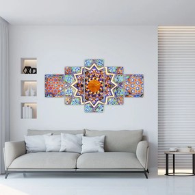 Obraz mozaiki (125x70 cm)