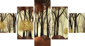 Obraz - Las dekoracyjny (125x70 cm)