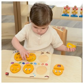 Masterkidz tablica do nauki emocji drewniane jajka jaki humor? montessori