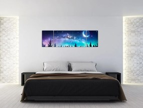Obraz - Droga Mleczna (170x50 cm)