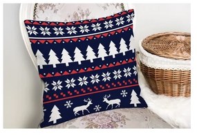 Tekstylna poszewka na poduszkę ze świątecznym motywem 43x43 cm – Mila Home