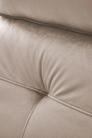 Fotel wypoczynkowy elektryczny pionizacja masaż rozkładany beżowy SEMIR 2