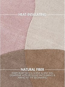 Wełniany okrągły dywan tkany ręcznie ø 160 cm Hackney Clarissa – Ted Baker