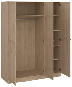 Szafa w dekorze dębu 147x200 cm Billund – Tvilum