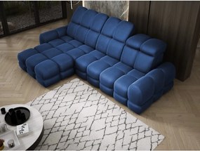 Narożnik TOLLO MINI S Lewostronny Elektryczna regulacja Solar 79 kolor Niebieski WERSAL