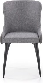 Krzesło do jadalni z niskimi podłokietnikami K333