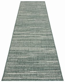 Dywan dwustronny zewnętrzny Gemini chodnik zielono-kremowy 80 cm x 250 cm