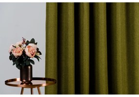 Zielona zasłona 140x260 cm Avalon – Mendola Fabrics