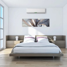 Obraz - Szary marmur (170x50 cm)
