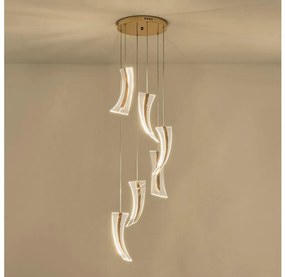 LED Żyrandol na lince FIRENZE 6xLED/10W/230V 3000K