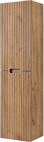 Szafka łazienkowa, dąb Craft, 35 x 136 x 27 cm