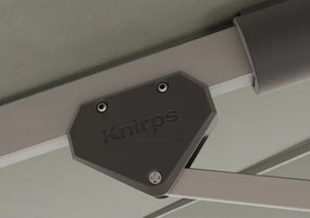 HYPERION 340 PRESTIGE – luksusowy huśtawkowy parasol ogrodowy z bocznym drążkiem : Kolor parasola - Khaki