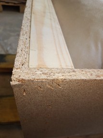 PROMOCJA Rozkładany dwustronny narożnik L VENORIA 220x143 cm, kremowy + 2 poduszki GRATIS II gatunek