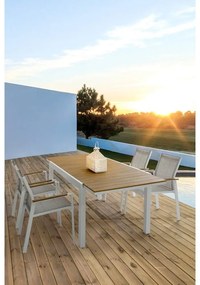 Aluminiowy stół ogrodowy 90x140 cm Elias – Bizzotto