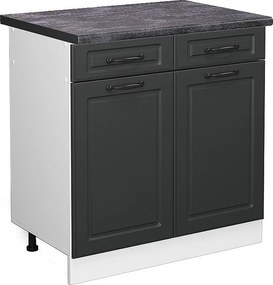 Szafka dolna do kuchni antracytowy domek wiejski 80x60x81.6 r-line