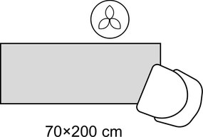Czarny/w naturalnym kolorze chodnik z juty dwustronny/tkany ręcznie 70x200 cm Jutta – Hanse Home