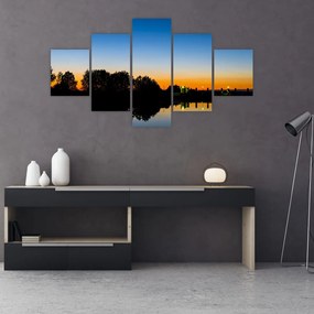 Obraz zachodu słońca (125x70 cm)