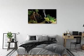 Obraz na płótnie Szlachetny Rocznik I Winogrona