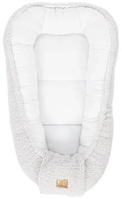 Kokon dla niemowląt w kolorze kości słoniowej 55x83 cm – Meowbaby