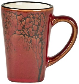 Czerwone kamionkowe kubki na espresso zestaw 4 szt. 100 ml Hela – Villa Collection